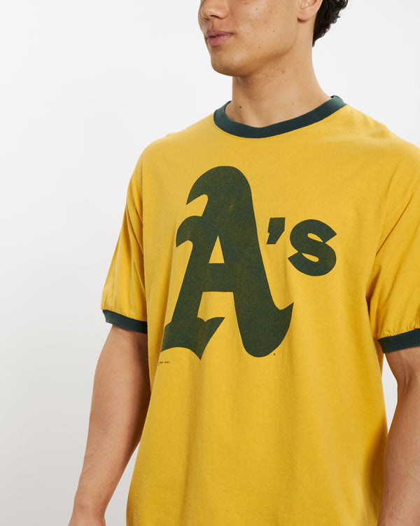 Vintage Oakland Athletics Tee <br>L , The Real Deal , newtown, sydney, australia, thrift store, opshop, preloved, secondhand, sustainable, retro, antique, 70s, 80s, 90s, 2000s, 00s, fashion, clothing, streetwear, trendy, garment, style, boutique, store, shop, archive, sale, cheap, best, top