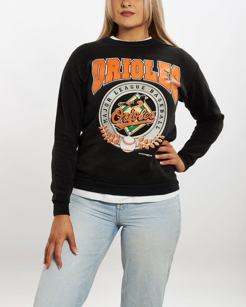 Vintage 1998 Baltimore Orioles Sweatshirt <br>XXS , The Real Deal , newtown, sydney, australia, thrift store, opshop, preloved, secondhand, sustainable, retro, antique, 70s, 80s, 90s, 2000s, 00s, fashion, clothing, streetwear, trendy, garment, style, boutique, store, shop, archive, sale, cheap, best, top