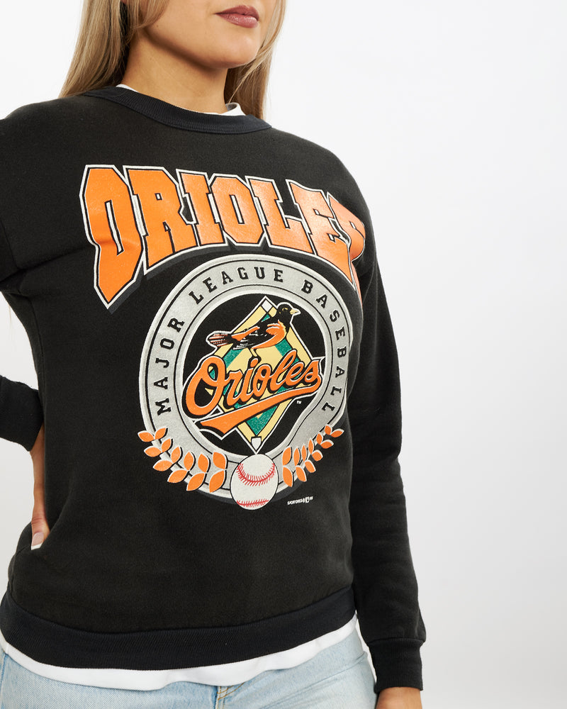 Vintage 1998 Baltimore Orioles Sweatshirt <br>XXS , The Real Deal , newtown, sydney, australia, thrift store, opshop, preloved, secondhand, sustainable, retro, antique, 70s, 80s, 90s, 2000s, 00s, fashion, clothing, streetwear, trendy, garment, style, boutique, store, shop, archive, sale, cheap, best, top