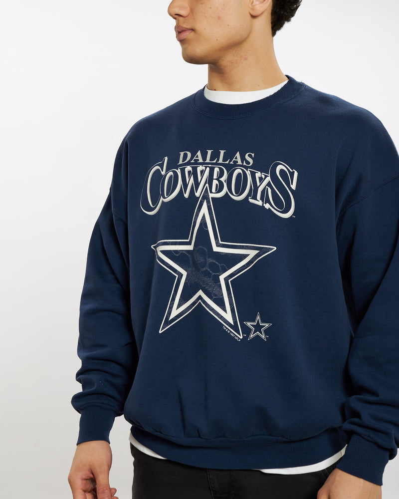 Vintage 1997 NFL Dallas Cowboys Sweatshirt <br>L , The Real Deal , newtown, sydney, australia, thrift store, opshop, preloved, secondhand, sustainable, retro, antique, 70s, 80s, 90s, 2000s, 00s, fashion, clothing, streetwear, trendy, garment, style, boutique, store, shop, archive, sale, cheap, best, top