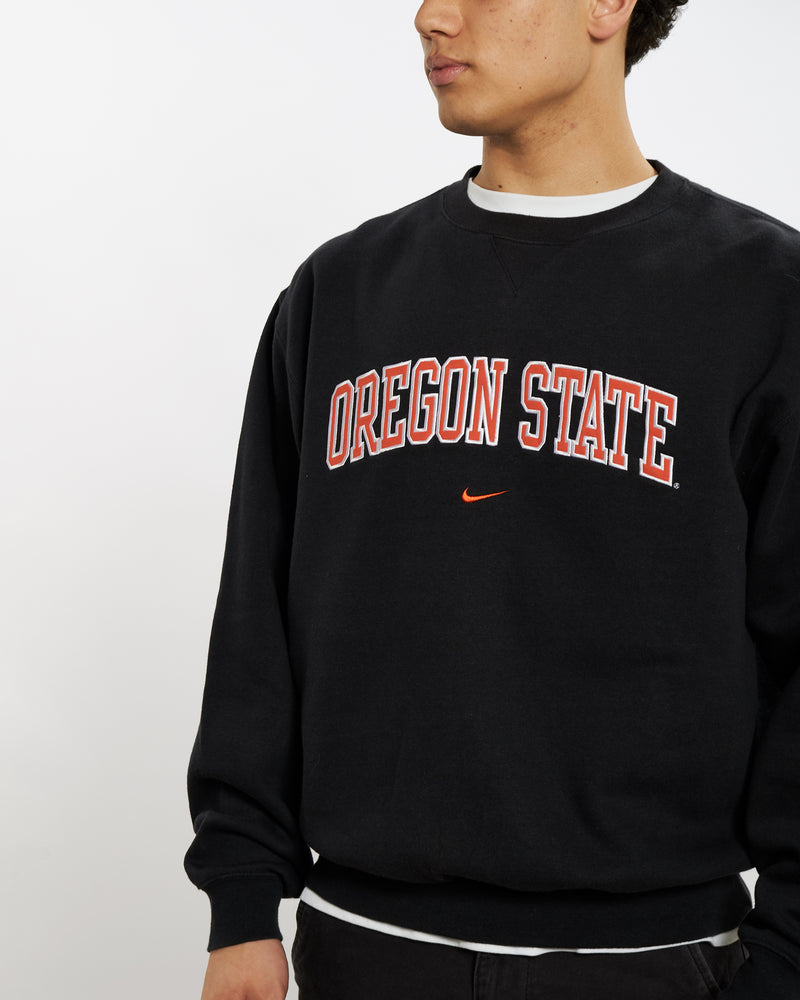 Vintage Nike Oregon State Sweatshirt <br>L , The Real Deal , newtown, sydney, australia, thrift store, opshop, preloved, secondhand, sustainable, retro, antique, 70s, 80s, 90s, 2000s, 00s, fashion, clothing, streetwear, trendy, garment, style, boutique, store, shop, archive, sale, cheap, best, top