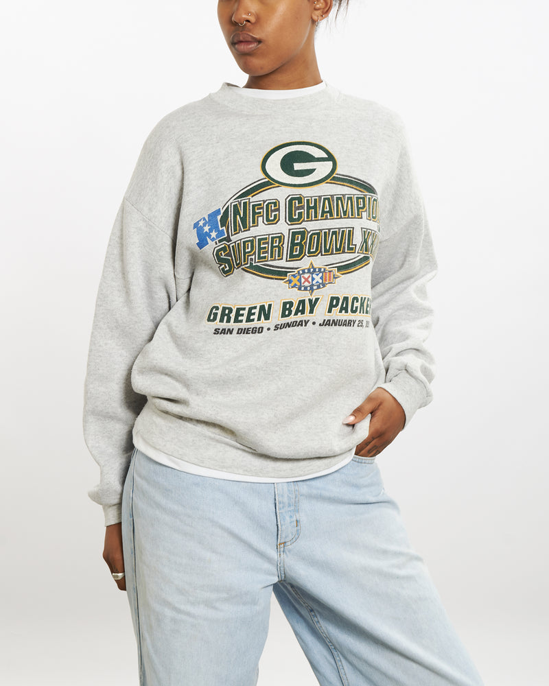 Vintage 1998 NFL Green Bay Packers Sweatshirt <br>M , The Real Deal , newtown, sydney, australia, thrift store, opshop, preloved, secondhand, sustainable, retro, antique, 70s, 80s, 90s, 2000s, 00s, fashion, clothing, streetwear, trendy, garment, style, boutique, store, shop, archive, sale, cheap, best, top