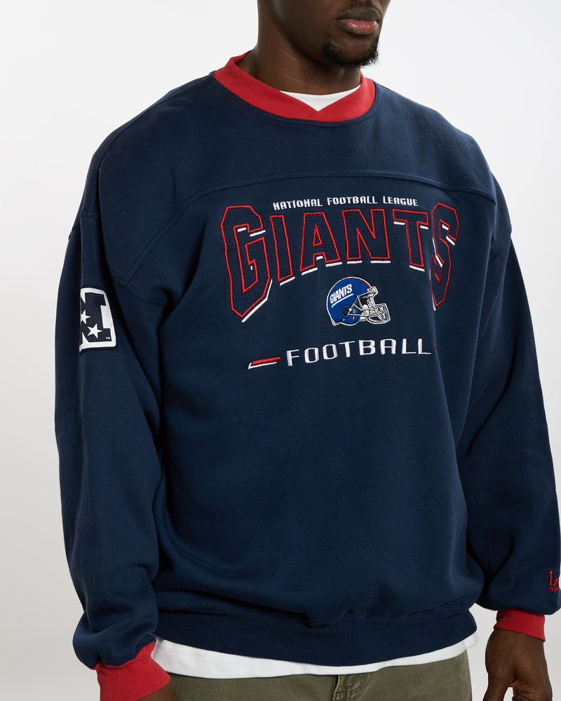 Vintage 90s NFL New York Giants Sweatshirt <br>XL , The Real Deal , newtown, sydney, australia, thrift store, opshop, preloved, secondhand, sustainable, retro, antique, 70s, 80s, 90s, 2000s, 00s, fashion, clothing, streetwear, trendy, garment, style, boutique, store, shop, archive, sale, cheap, best, top