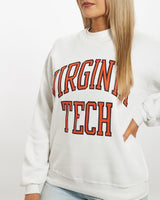 Vintage 90s Virginia Tech Sweatshirt <br>XS , The Real Deal , newtown, sydney, australia, thrift store, opshop, preloved, secondhand, sustainable, retro, antique, 70s, 80s, 90s, 2000s, 00s, fashion, clothing, streetwear, trendy, garment, style, boutique, store, shop, archive, sale, cheap, best, top