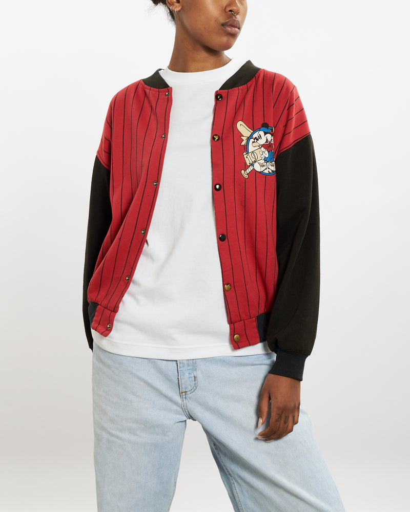 Vintage 90s Mickey Mouse Bomber Jacket <br>M