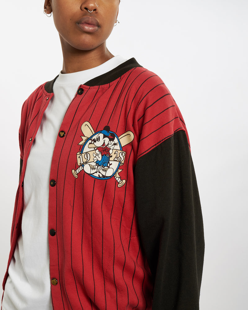 Vintage 90s Mickey Mouse Bomber Jacket <br>M