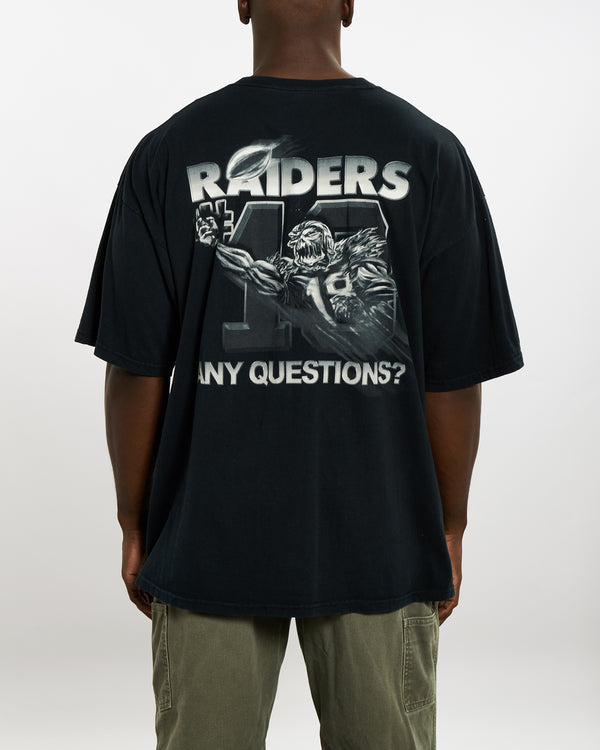 Vintage NFL Oakland Raiders Tee <br>XL , The Real Deal , newtown, sydney, australia, thrift store, opshop, preloved, secondhand, sustainable, retro, antique, 70s, 80s, 90s, 2000s, 00s, fashion, clothing, streetwear, trendy, garment, style, boutique, store, shop, archive, sale, cheap, best, top