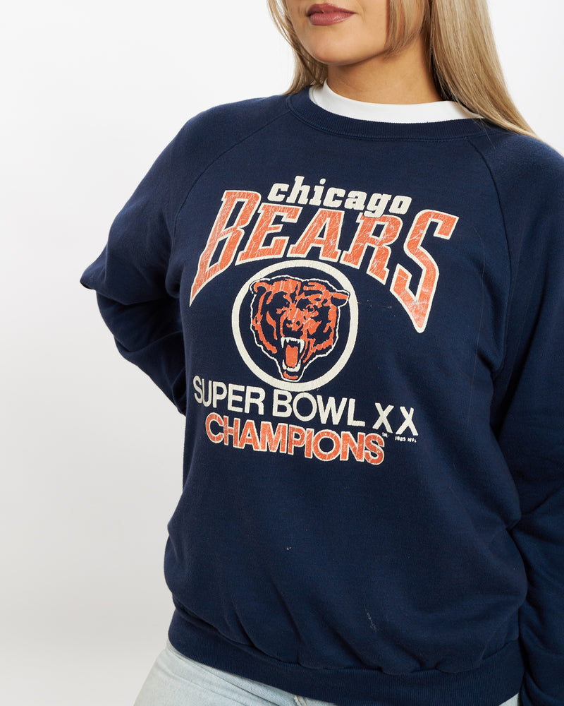 Vintage 1985 NFL Chicago Bears Sweatshirt <br>XS , The Real Deal , newtown, sydney, australia, thrift store, opshop, preloved, secondhand, sustainable, retro, antique, 70s, 80s, 90s, 2000s, 00s, fashion, clothing, streetwear, trendy, garment, style, boutique, store, shop, archive, sale, cheap, best, top