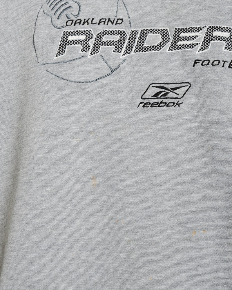 Vintage NFL Oakland Raiders Sweatshirt <br>XL , The Real Deal , newtown, sydney, australia, thrift store, opshop, preloved, secondhand, sustainable, retro, antique, 70s, 80s, 90s, 2000s, 00s, fashion, clothing, streetwear, trendy, garment, style, boutique, store, shop, archive, sale, cheap, best, top