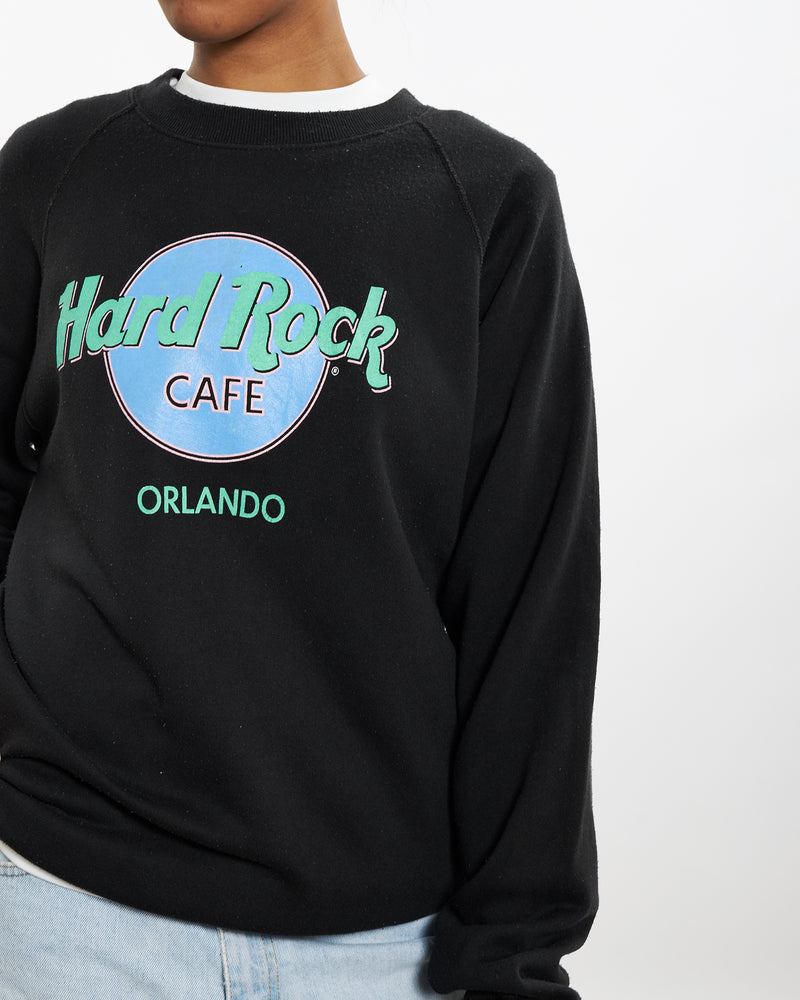 Vintage 90s Hard Rock Cafe Sweatshirt <br>M , The Real Deal , newtown, sydney, australia, thrift store, opshop, preloved, secondhand, sustainable, retro, antique, 70s, 80s, 90s, 2000s, 00s, fashion, clothing, streetwear, trendy, garment, style, boutique, store, shop, archive, sale, cheap, best, top