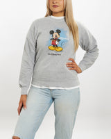 Vintage Mickey Mouse Sweatshirt <br>XXS , The Real Deal , newtown, sydney, australia, thrift store, opshop, preloved, secondhand, sustainable, retro, antique, 70s, 80s, 90s, 2000s, 00s, fashion, clothing, streetwear, trendy, garment, style, boutique, store, shop, archive, sale, cheap, best, top