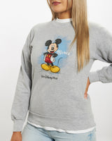 Vintage Mickey Mouse Sweatshirt <br>XXS , The Real Deal , newtown, sydney, australia, thrift store, opshop, preloved, secondhand, sustainable, retro, antique, 70s, 80s, 90s, 2000s, 00s, fashion, clothing, streetwear, trendy, garment, style, boutique, store, shop, archive, sale, cheap, best, top