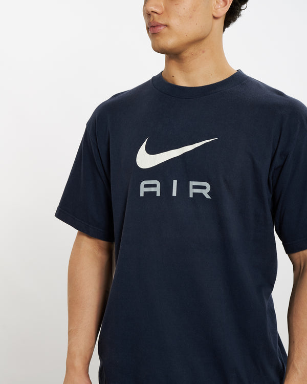 Vintage 90s Nike Air Tee <br>L , The Real Deal , newtown, sydney, australia, thrift store, opshop, preloved, secondhand, sustainable, retro, antique, 70s, 80s, 90s, 2000s, 00s, fashion, clothing, streetwear, trendy, garment, style, boutique, store, shop, archive, sale, cheap, best, top