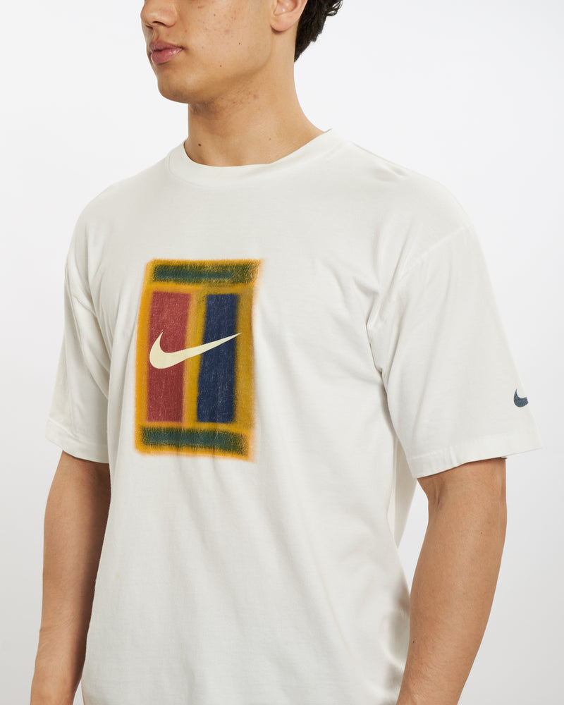 Vintage 90s Nike Challenge Court Tee <br>L , The Real Deal , newtown, sydney, australia, thrift store, opshop, preloved, secondhand, sustainable, retro, antique, 70s, 80s, 90s, 2000s, 00s, fashion, clothing, streetwear, trendy, garment, style, boutique, store, shop, archive, sale, cheap, best, top