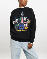 Vintage 90s Disney Sweatshirt <br>M , The Real Deal , newtown, sydney, australia, thrift store, opshop, preloved, secondhand, sustainable, retro, antique, 70s, 80s, 90s, 2000s, 00s, fashion, clothing, streetwear, trendy, garment, style, boutique, store, shop, archive, sale, cheap, best, top