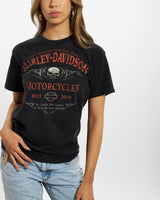 Vintage Harley Davidson Tee <br>XS , The Real Deal , newtown, sydney, australia, thrift store, opshop, preloved, secondhand, sustainable, retro, antique, 70s, 80s, 90s, 2000s, 00s, fashion, clothing, streetwear, trendy, garment, style, boutique, store, shop, archive, sale, cheap, best, top