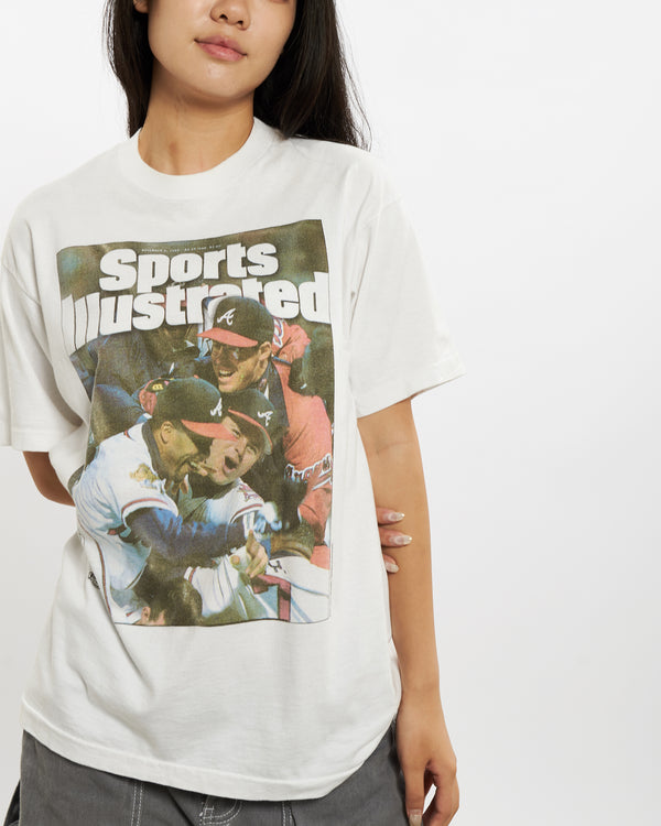 Vintage 1995 Sports Illustrated Tee <br>S , The Real Deal , newtown, sydney, australia, thrift store, opshop, preloved, secondhand, sustainable, retro, antique, 70s, 80s, 90s, 2000s, 00s, fashion, clothing, streetwear, trendy, garment, style, boutique, store, shop, archive, sale, cheap, best, top