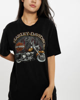 Vintage Harley Davidson Tee <br>S , The Real Deal , newtown, sydney, australia, thrift store, opshop, preloved, secondhand, sustainable, retro, antique, 70s, 80s, 90s, 2000s, 00s, fashion, clothing, streetwear, trendy, garment, style, boutique, store, shop, archive, sale, cheap, best, top