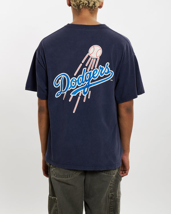 Vintage MLB Los Angeles Dodgers Tee <br>M , The Real Deal , newtown, sydney, australia, thrift store, opshop, preloved, secondhand, sustainable, retro, antique, 70s, 80s, 90s, 2000s, 00s, fashion, clothing, streetwear, trendy, garment, style, boutique, store, shop, archive, sale, cheap, best, top