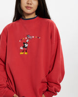 Vintage 90s Mickey Mouse Sweatshirt <br>M