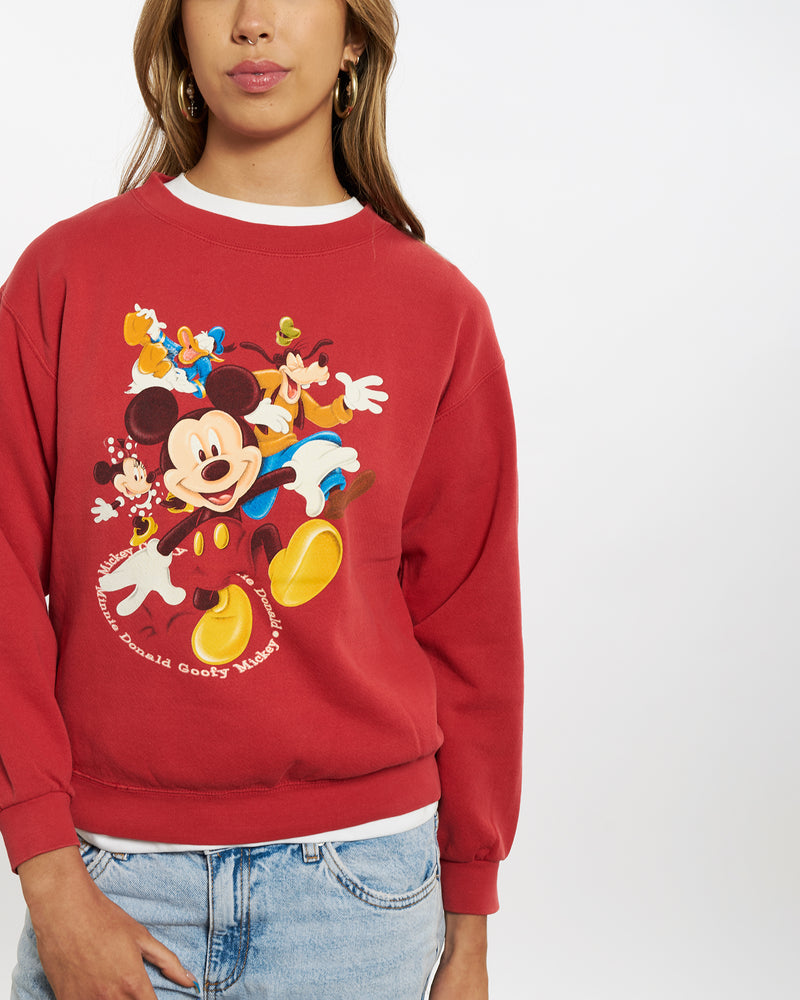 Vintage 90s Mickey Mouse Sweatshirt <br>XXS