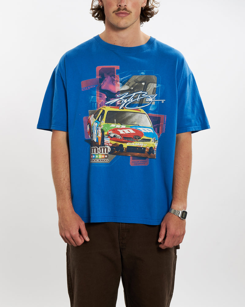 Vintage NASCAR Racing Tee <br>L , The Real Deal , newtown, sydney, australia, thrift store, opshop, preloved, secondhand, sustainable, retro, antique, 70s, 80s, 90s, 2000s, 00s, fashion, clothing, streetwear, trendy, garment, style, boutique, store, shop, archive, sale, cheap, best, top