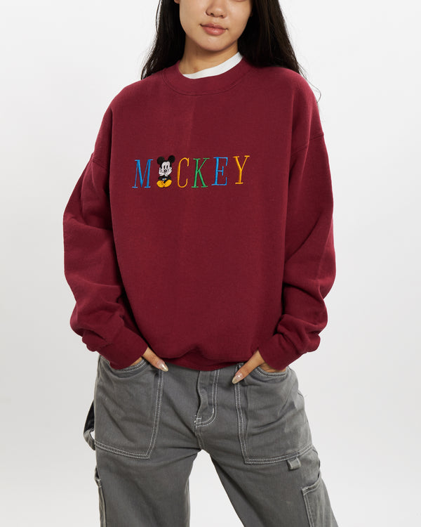 Vintage 90s Mickey Mouse Sweatshirt <br>S