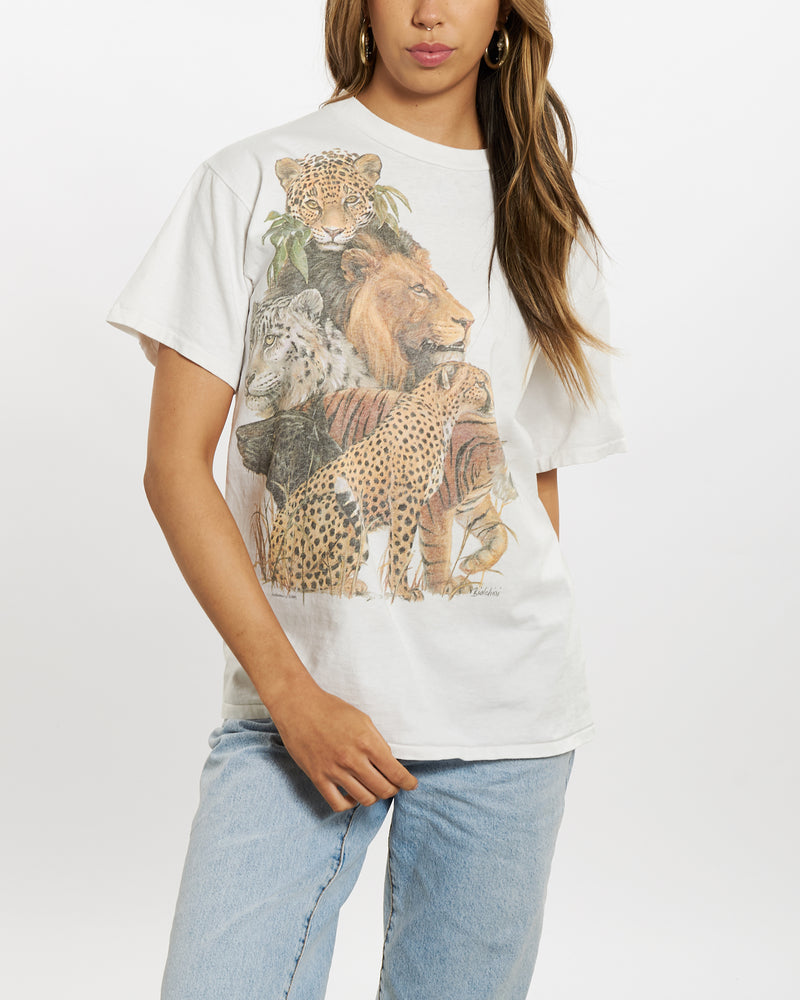 Vintage 90s Wildlife Tee <br>XS