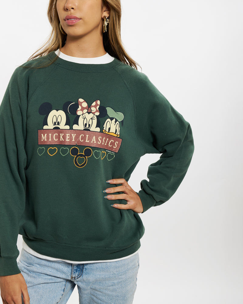 Vintage 90s Mickey Mouse Sweatshirt <br>XS