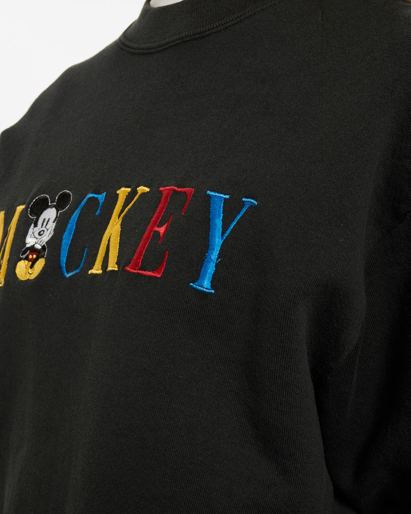 Vintage 90s Mickey Mouse Sweatshirt <br>XS