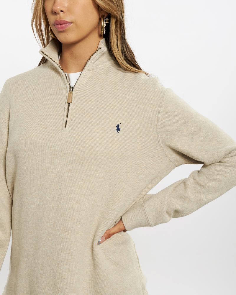 Vintage 90s Polo Ralph Lauren Quarter Zip Sweater <br>S