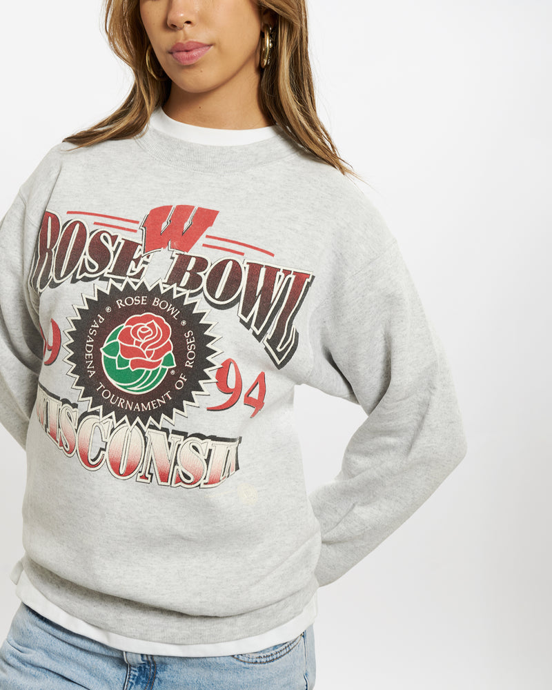 Vintage 1994 Rose Bowl Sweatshirt <br>XS , The Real Deal , newtown, sydney, australia, thrift store, opshop, preloved, secondhand, sustainable, retro, antique, 70s, 80s, 90s, 2000s, 00s, fashion, clothing, streetwear, trendy, garment, style, boutique, store, shop, archive, sale, cheap, best, top