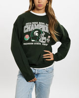 2014 Michigan State Football 'Champions' Sweatshirt <br>XS , The Real Deal , newtown, sydney, australia, thrift store, opshop, preloved, secondhand, sustainable, retro, antique, 70s, 80s, 90s, 2000s, 00s, fashion, clothing, streetwear, trendy, garment, style, boutique, store, shop, archive, sale, cheap, best, top