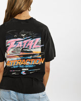 Vintage 90s Fatal Attraction Racing Tee <br>XS , The Real Deal , newtown, sydney, australia, thrift store, opshop, preloved, secondhand, sustainable, retro, antique, 70s, 80s, 90s, 2000s, 00s, fashion, clothing, streetwear, trendy, garment, style, boutique, store, shop, archive, sale, cheap, best, top