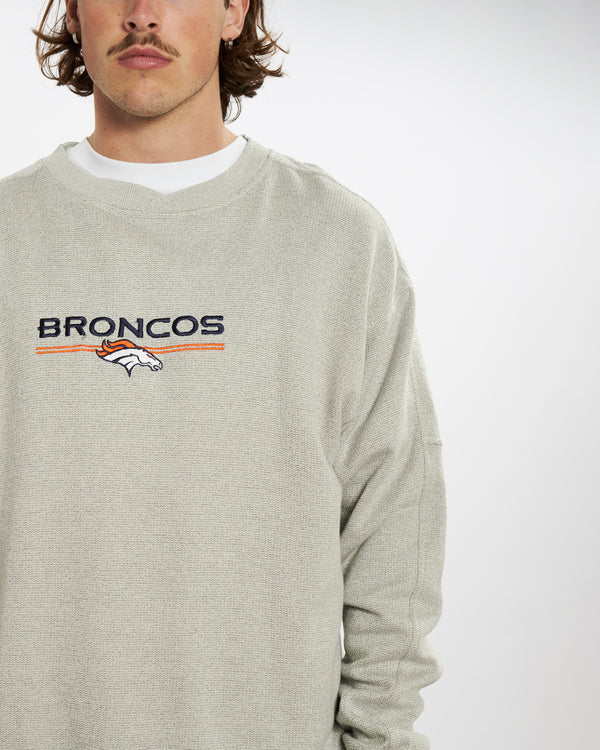 Vintage 90s NFL Denver Broncos Sweatshirt <br>XL , The Real Deal , newtown, sydney, australia, thrift store, opshop, preloved, secondhand, sustainable, retro, antique, 70s, 80s, 90s, 2000s, 00s, fashion, clothing, streetwear, trendy, garment, style, boutique, store, shop, archive, sale, cheap, best, top