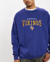 90s NFL Minnesota Vikings Sweatshirt <br>L