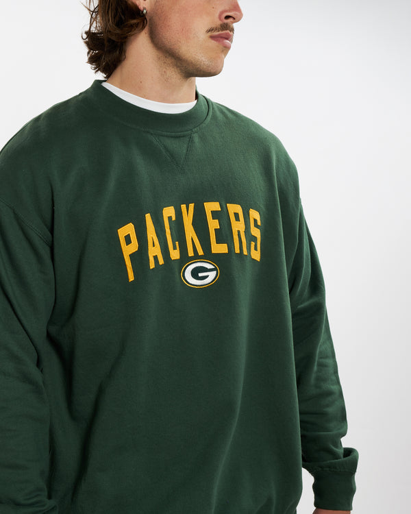 Vintage NFL Green Bay Packers Sweatshirt <br>XL , The Real Deal , newtown, sydney, australia, thrift store, opshop, preloved, secondhand, sustainable, retro, antique, 70s, 80s, 90s, 2000s, 00s, fashion, clothing, streetwear, trendy, garment, style, boutique, store, shop, archive, sale, cheap, best, top