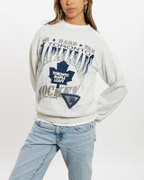 Vintage 90s NHL Toronto Maple Leafs Sweatshirt <br>XS , The Real Deal , newtown, sydney, australia, thrift store, opshop, preloved, secondhand, sustainable, retro, antique, 70s, 80s, 90s, 2000s, 00s, fashion, clothing, streetwear, trendy, garment, style, boutique, store, shop, archive, sale, cheap, best, top