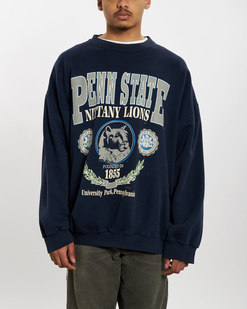 Vintage 90s Penn State Lions Sweatshirt <br>XL , The Real Deal , newtown, sydney, australia, thrift store, opshop, preloved, secondhand, sustainable, retro, antique, 70s, 80s, 90s, 2000s, 00s, fashion, clothing, streetwear, trendy, garment, style, boutique, store, shop, archive, sale, cheap, best, top