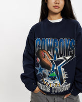 Vintage 1994 NFL Dallas Cowboys Sweatshirt <br>M , The Real Deal , newtown, sydney, australia, thrift store, opshop, preloved, secondhand, sustainable, retro, antique, 70s, 80s, 90s, 2000s, 00s, fashion, clothing, streetwear, trendy, garment, style, boutique, store, shop, archive, sale, cheap, best, top