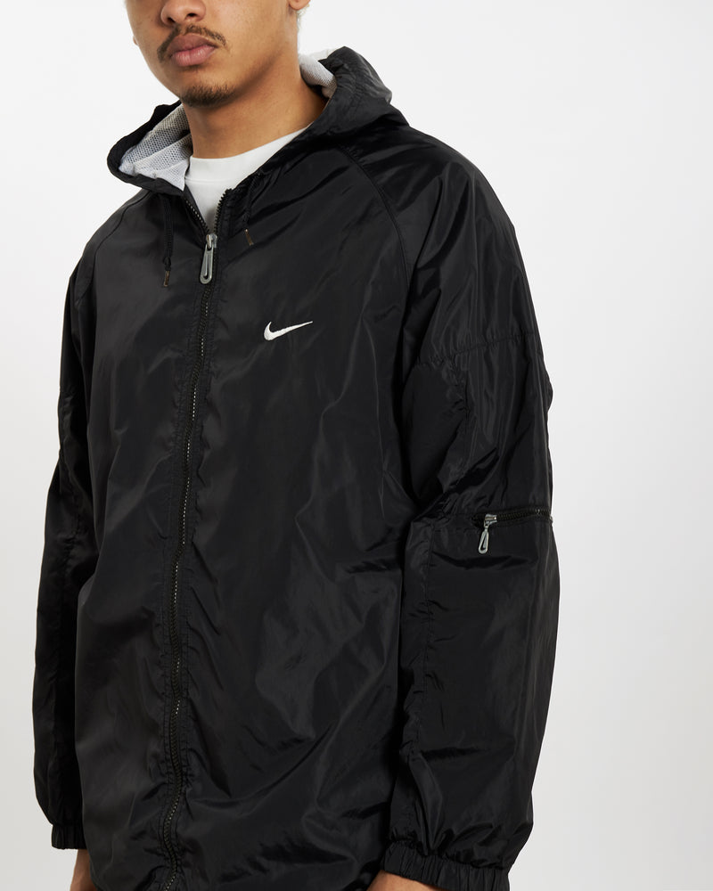 90s Nike Hooded Windbreaker Jacket <br>M