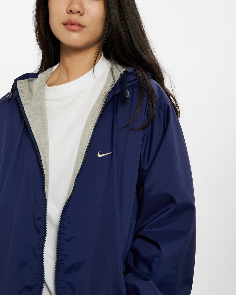 Vintage 90s Nike Hooded Jacket <br>M , The Real Deal , newtown, sydney, australia, thrift store, opshop, preloved, secondhand, sustainable, retro, antique, 70s, 80s, 90s, 2000s, 00s, fashion, clothing, streetwear, trendy, garment, style, boutique, store, shop, archive, sale, cheap, best, top