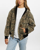 Vintage 90s Carhartt Camo Workwear Jacket <br>S