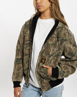 Vintage 90s Carhartt Camo Workwear Jacket <br>S