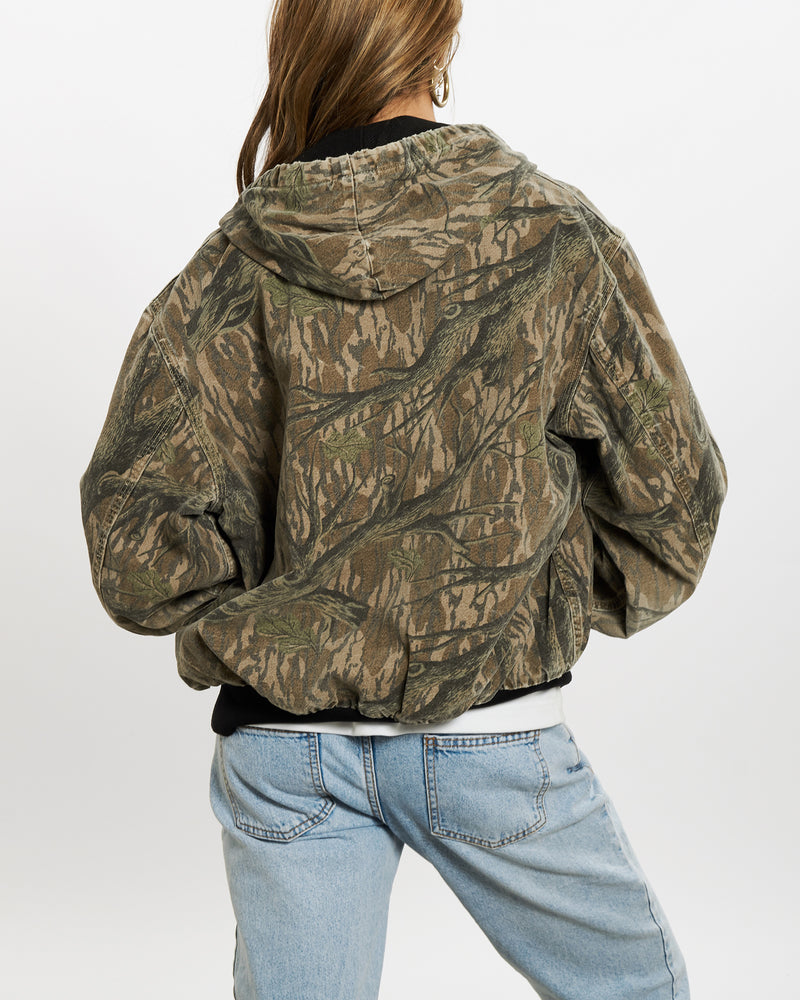 Vintage 90s Carhartt Camo Workwear Jacket <br>S