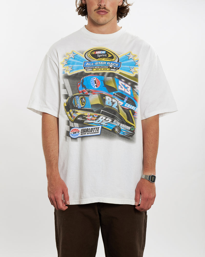 NASCAR Racing Tee <br>XL , The Real Deal , newtown, sydney, australia, thrift store, opshop, preloved, secondhand, sustainable, retro, antique, 70s, 80s, 90s, 2000s, 00s, fashion, clothing, streetwear, trendy, garment, style, boutique, store, shop, archive, sale, cheap, best, top