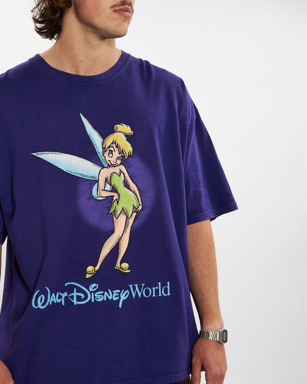 Vintage Tinker Bell Tee <br>XL , The Real Deal , newtown, sydney, australia, thrift store, opshop, preloved, secondhand, sustainable, retro, antique, 70s, 80s, 90s, 2000s, 00s, fashion, clothing, streetwear, trendy, garment, style, boutique, store, shop, archive, sale, cheap, best, top