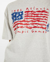 Vintage 1996 Atlanta Olympics Tee <br>M , The Real Deal , newtown, sydney, australia, thrift store, opshop, preloved, secondhand, sustainable, retro, antique, 70s, 80s, 90s, 2000s, 00s, fashion, clothing, streetwear, trendy, garment, style, boutique, store, shop, archive, sale, cheap, best, top