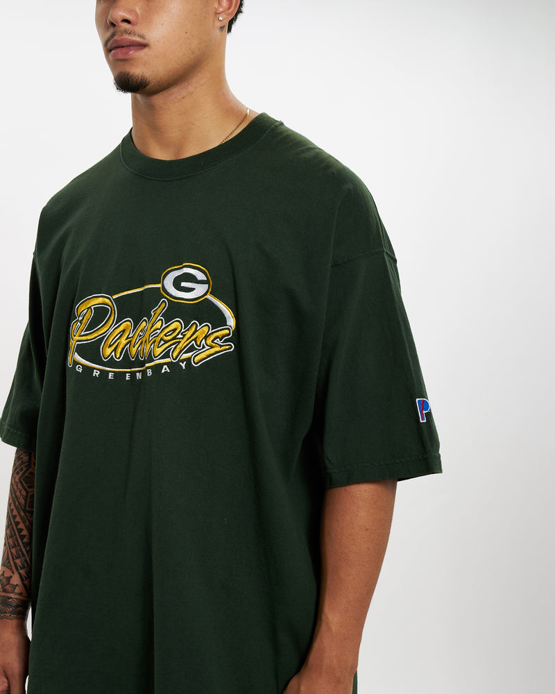 Vintage 90s NFL Green Bay Packers Tee <br>XXL , The Real Deal , newtown, sydney, australia, thrift store, opshop, preloved, secondhand, sustainable, retro, antique, 70s, 80s, 90s, 2000s, 00s, fashion, clothing, streetwear, trendy, garment, style, boutique, store, shop, archive, sale, cheap, best, top