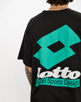 Vintage 90s Lotto Tee <br>L , The Real Deal , newtown, sydney, australia, thrift store, opshop, preloved, secondhand, sustainable, retro, antique, 70s, 80s, 90s, 2000s, 00s, fashion, clothing, streetwear, trendy, garment, style, boutique, store, shop, archive, sale, cheap, best, top